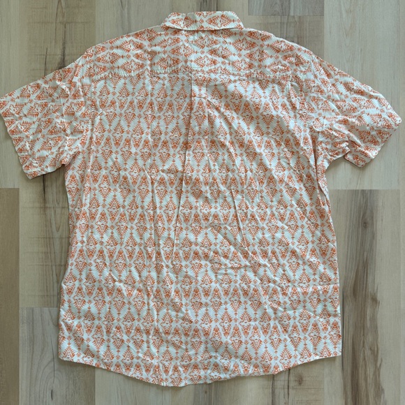 Eddie Bauer Baja Short Sleeve Shirt Beach Polo Classic Fit XL Tall - Picture 3 of 11